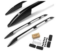 CHROMEMASTER | Dachreling Dachträger Kompatibel mit VW Caddy L2 Maxi LANG 2010-2015; Zur Befestigung der Dachgepäckträger, Dachkörben, Dachboxen oder Dachfahrradträger | Robuste Konstruktion aus Alu