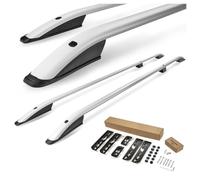 CHROMEMASTER | Dachreling Dachträger Kompatibel mit VW Multivan T6 L1 SWB KURZ 2015-2019; Zur Befestigung der Dachgepäckträger, Dachkörben, Dachboxen oder Dachfahrradträger | Konstruktion aus Alu