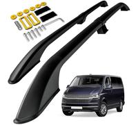 CHROMEMASTER Dachreling Dachträger Kompatibel mit VW T6.1 Multivan Short 2019-2022 | Zur Befestigung der Dachgepäckträger, Dachboxen oder Dachfahrradträger | Robuste Konstruktion aus Alu