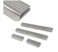 CHROMEMASTER | Einstiegsleisten Edelstahl Kompatibel mit Mazda CX-30 I 2019+ | Rostfreier Stahl, Gebürstet; Kratzschutz für Türschweller-Auto Zubehör Selbstklebend: 4 Stk.-teiliges Set