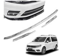 CHROMEMASTER | Kompatibel mit VW Caddy 2015-2020 | Chromleisten Stoßstange Vorne, untere Zierblende der Frontschürze, Rostfreier Stahl Poliert | Neues, Attraktives Erscheinungsbild des Fahrzeugs