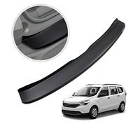 CHROMEMASTER | Ladekantenschutz Stoßstangenschutz | Kompatibel mit Dacia Lodgy 2012- ; ABS-Kunststoff, Matt-schwarz; Unsere Lackschutzleiste Sichert den Heckstoßfänger vor Kratzern Und Beschädigung ab