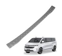 CHROMEMASTER | Ladekantenschutz Stoßstangenschutz Kompatibel mit VW Caravelle T7 2025+ ; Aluminium, Geriffelt, Silber; Lackschutzleiste Sichert den Heckstoßfänger vor Beschädigung