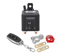 ciciglow 12 V 200 A Batterietrennschalter, Autobatterie-Fernbedienungs-Leistungsschalter, Drahtlose Fernbedienung, Ausschalter, Startrelais mit Kabel