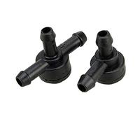 ciciTree 2&3-Wege-Scheibenwaschanlage Rückschlagventil Schlauch T-Verbinder kompatibel mit Volvo C70 S60 S70 XC70 XC90