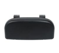 Ciieeo Multifunktionaler Auto Brillenhalter aus Abs mit Doppeltem Verschluss Schwarzer Brillen Organizer fürs Auto zur Sicheren Aufbewahrung an Sonnenblende
