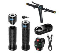 cimsfcor E Bike Blinker mit Griff, E-Scooter Blinker für 22mm Lenker, kompatibel mit Xiaomi M365/1S/PRO/PRO2/Mi3/4Lite sowie Segway-Ninebot Max G3/ZT3 Pro/E2 Plus/E2 Pro/F3/GT3