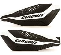 Circuit Equipment DAKAR Handschutz, weiss-carbon für Männer