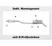 Citroen Berlingo 2.0 HDI 66KW Bj.99-02 Auspuffanlage Auspuff Montagesatz