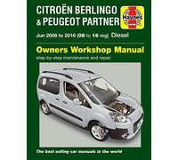 Citroen Berlingo & Peugeot Partner Diesel (June 08 - 16) 08 to 16 Haynes Repair Manual