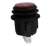 CIYODO 6A Wasserdichter Spdt Kippschalter für Auto und Boot Robuster Wippschalter mit Knopf Installieren Zyklen Einbaugröße