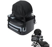CJELPQ Motorrad-Hecktaschen, Wasserdicht, Motorrad-Rucksack, Hecktasche, Sitz- Und Helmtasche, Universell Für CBR125R X4 NC700 SX VFR 1200/F XL 1000, Top-Tasche