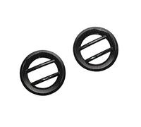 CKPEOR Front Nebelscheinwerfer Lampe Dekoration Dekoration Aufkleber Auto Externe Zubehör Auto Styling für Jeep Renegade 2019 2020,Carbon Fiber,Style 2