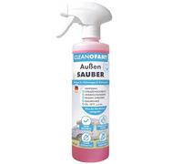 CLEANOFANT Wohnwagen Reiniger Außen-SAUBER | 500 ml | Wohnmobil Caravan Vorzelt reinigen - Das Shampoo vereint Außenreiniger, Insektenentferner, Felgen- & Motorraum-Reiniger