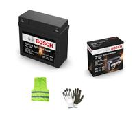 CLICK & GO KOMPATIBEL MIT BMW R GS/R GS ABS 1150 Jahr 1999 al 2004 BATTERIE YT19BL-BS BOSCH FA120 GEL AGM-BEREITS AUFGELADEN UND BEREIT ZU VERWENDEN BATTERIEN 18AH 12 VOLT 186X82X171CM