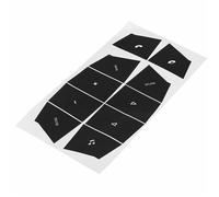 Clima Panel Decals Aufkleber Kompatibel Mit Porsche Für Cayenne 2003 2004 2005 2006 1 Set Auto Lenkradsteuerung Druckknopf Reparatur Aufkleber Aufkleber