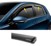 Climair Windabweiser Mercedes GLC (X253) 06/2015-07/2022 vorne + hinten inkl. ABE (schwarz)