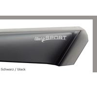 CLIMAIR Windabweiser Schwarz Hinten (CLS0044467D) für für Nissan Qashqai II