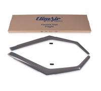 ClimAir Windabweiser kompatibel mit Skoda Yeti 5 türer 2009-2017, Rauchgrau