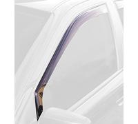 ClimAir Windabweiser Schwarz Fensterschacht für AUDI A3