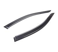 ClimAir Profi (vordere Türen) stark getönt Windabweiser Fensterschacht schwarz für PEUGEOT CLS0033626D