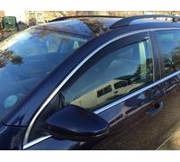ClimAir Windabweiser Schwarz kompatibel mit Volkswagen Passat 3C Limousine/station 2005-2014