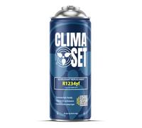ClimaSet R1234yf Kältemittel Ersatzgas - Kühlmittel Klima Auto - Gasflasche 1x170 g - Auto Klimaanlage Nachfüllset - Klimaanlage Wohnmobil - ECO - Klimaanlage Refill Dose
