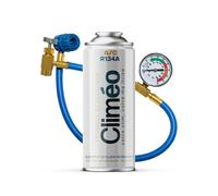 Climeo 400ml + Schlauch mit Manometer - Ökologisches Kältemittel R134a/R12 | Una