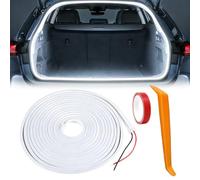 CLIUNT Kofferraum Lichtstreifen, 4M Dynamic Flowing Car Trunk Light Strip | Kofferraumbeleuchtung LED Automatischer Sensor Tail Box Led Strip Lights für Auto Kofferraum Innenbeleuchtung Dekoration