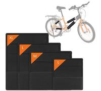 CLOPAE Rahmenschutz Fahrrad 4er Set, Rahmenschoner für Fahrradträger, Transportschutz für Thule Carbon Frame Protector