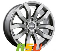 CMS C22 titan glanz 7.5x18" ET45 LK5 114.3 ML 60.1 Alufelgen 18 Zoll