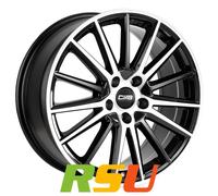 CMS C23 diamond black gloss 8x20" ET33 LK5 112 ML 66.5 Alufelgen 20 Zoll