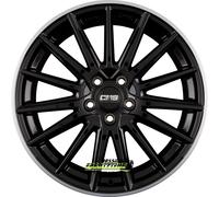 CMS C23 diamond rim black 8x18 ET31 - LK5/112 ML66.5 Felge Alu