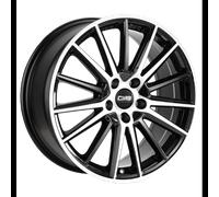 CMS CMS C23 diamond rim black 8x18 ET45 - LK5/112 ML57.1 Alufelge schwarz