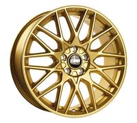 ALUFELGEN CMS, C25, 7,5X18 ET54 5X112 66,5, COMPLETE GOLD GLOSS