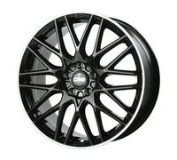 CMS C25-DRB diamond rim black gloss 8.0Jx18 5x114.3 ET47