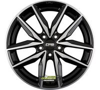 CMS C28 diamond black 8x20 ET47 - LK5/112 ML57.1 Felge Alu