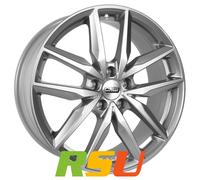 CMS C28 racing silver 7x17" ET50 LK5 108 ML 63.4 Alufelgen 17 Zoll