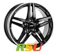 CMS C29 diamond rim black 7.5x17" ET47 LK5 112 ML 66.5 Alufelgen 17 Zoll