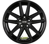 CMS C30 complete black gloss 7.5x19 ET50 - LK5/112 ML57.1 Felge Alu
