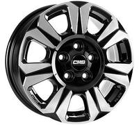 CMS C31 Diamond Black Alufelge 16 Zoll ET62 6x130 ML84,1