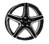 CMS C34 Diamond Black Gloss Alufelge 19 Zoll ET48 5x112 ML57,1