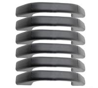 CNANRNANC 175MM Pull Tür Griff Mit Loch Abdeckung Anhänger RV Außen Teile Tür Griff Rangiergriff Wohnwagen Haltegriff (6PCS)