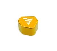 CNC-Blinkerschalterknopf Für Loncin Voge 200AC 300AC 300R 500DS 500R 650DS ER10VOGE Zubehör Motorrad CNC-Schalterknopf Blinkerschalter-Schlüsselkappe(Yellow)