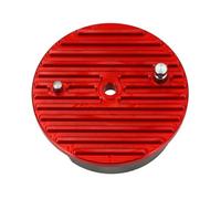 CNC Bremsschild hinten komplett EBC, Rot eloxiert - für Simson S50, KR51/1 Schwalbe, SR50, SR80, SR4-2 Star, SR4-3 Sperber, SR4-4 Habicht