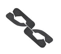 CNMNDE 4-teilige Anti-Kick-Pad-Schutzabdeckungen For Autotüren, Passend For Civic Schrägheck 2017-2021 Türkantenschutz für Autos