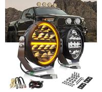 CO LIGHT 2PC 6,5 Zoll Runde LED Offroad Scheinwerfer mit DRL, 140W 20000LM, E Geprüft Zusatzscheinwerfer 12/24v, IP68 Wasserdicht Aluminiumgehäuse für SUV Pickup ATV Plug & Play mit Drahtbaum