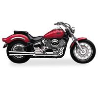 Cobra Auspuff Chrom Powerpro HP 2-into-1 Knüppel Spitze Yamaha V-Star XVS1100