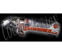 Cockpit Dekor für IVECO DAILY Bj.ab 2008 - 2014 Wurzelholz Design 29 tlg. Neu