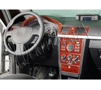 Cockpit Dekor für OPEL MERIVA A Bj.2003 - 2010 Wurzelholz Design 16 tlg.